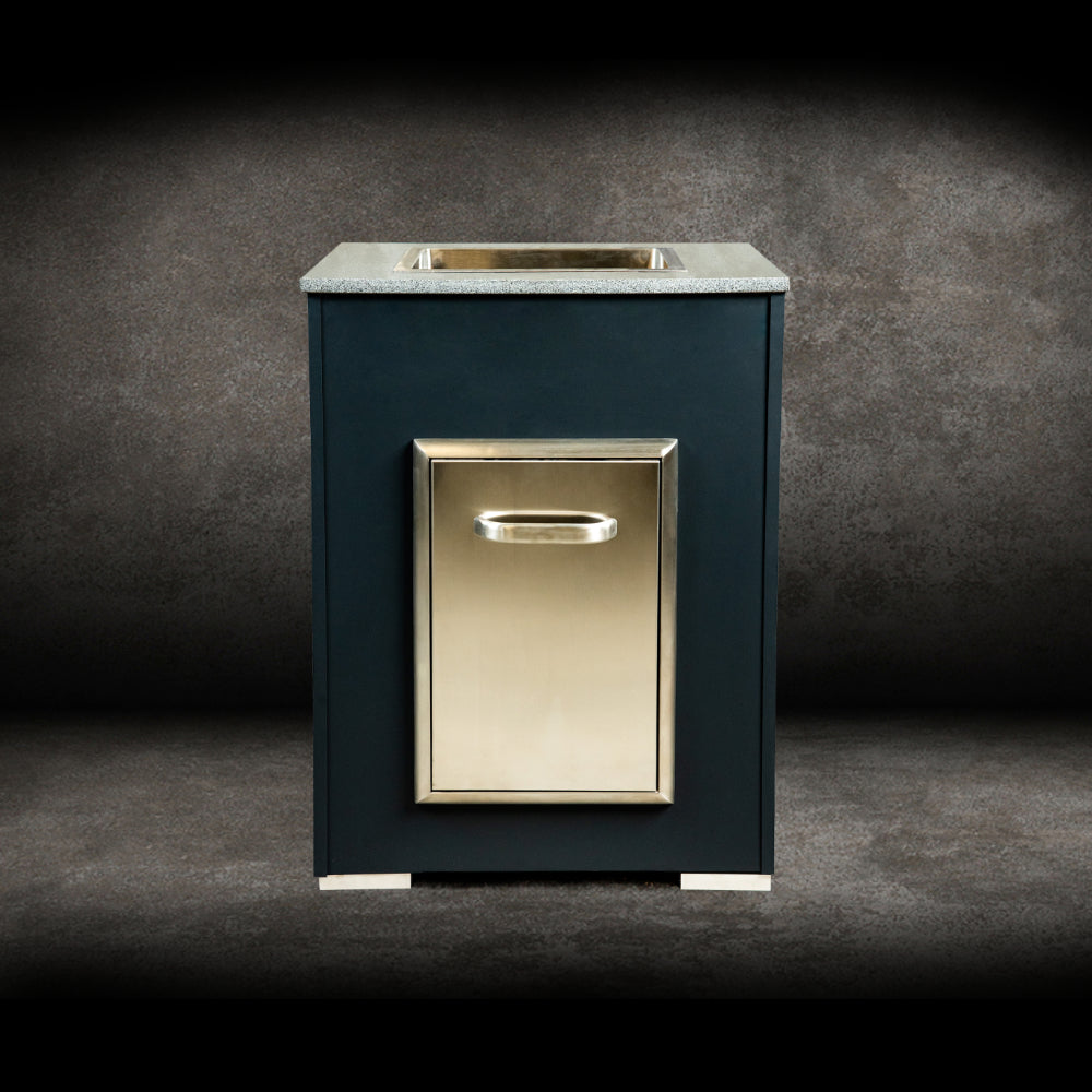 Grillandia Side Unit With Ice Bucket — front view