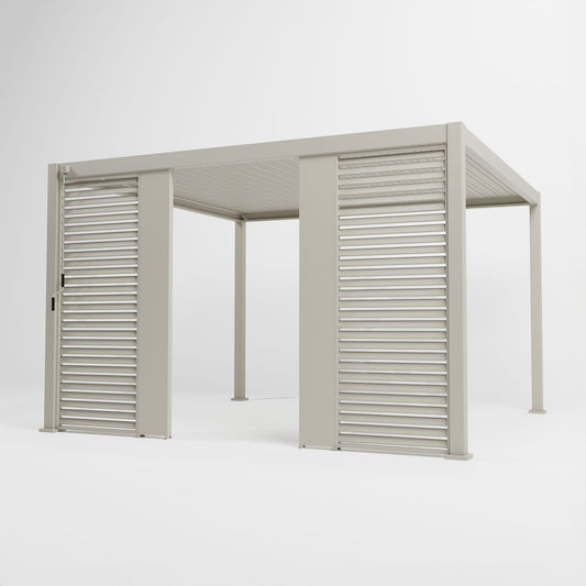 Titan 31cm Solid Side Wall Panel — in use outdoors