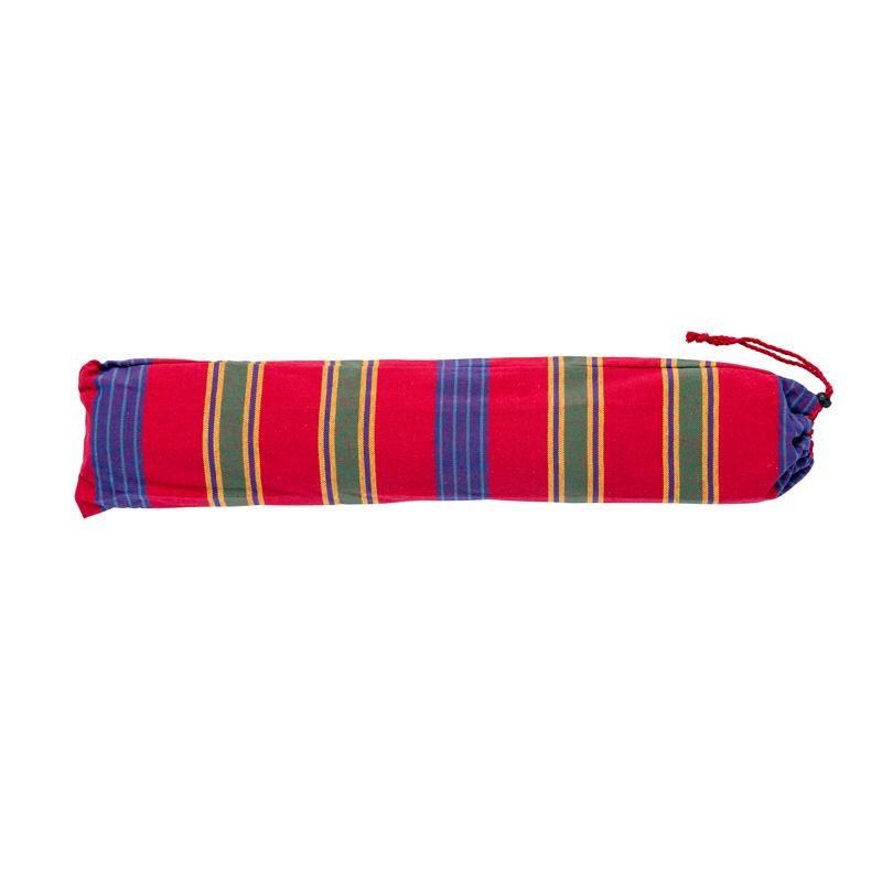 Aruba Cayenne Hammock — styled in a garden setting