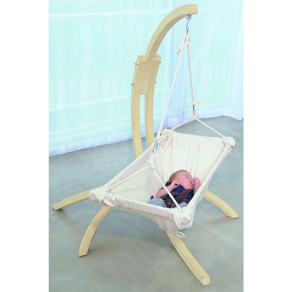Hippo Baby Hammock Stand — close-up detail