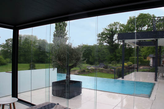 Why Adding Glass Doors or Side Panels Changes Your Veranda's Wind Rating