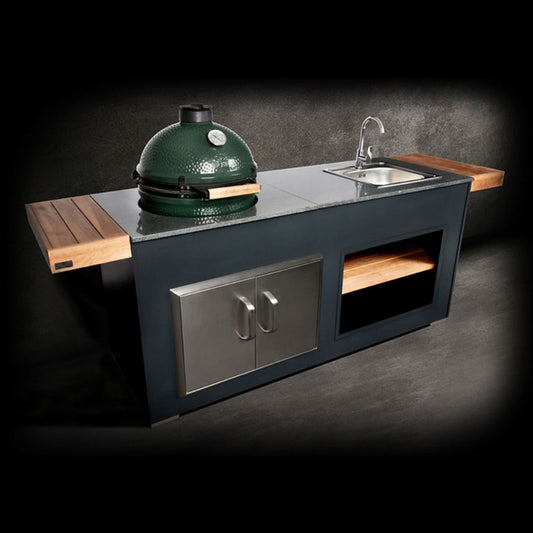 Grillandia Kamado & Sink Unit — front view