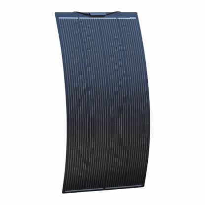 200W 12V/24V semi-flexible solar charging kit for boats, campervans and motorhomes