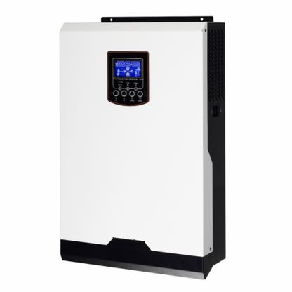 3kW complete off-grid solar power system with 430W Sharp panels, hybrid inverter and lithium batteries