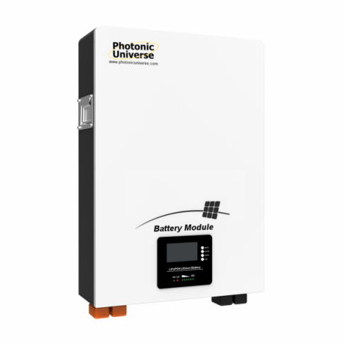 5kW complete off-grid solar power system with 430W Sharp panels, hybrid inverter and wall-mounted lithium battery