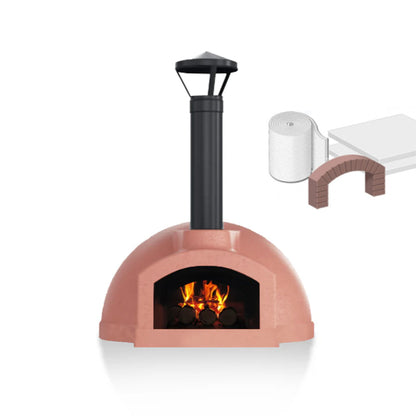 Igneus Ceramiko 760 Wood Fired Pizza Oven — open configuration