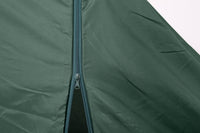 Swing Lounger Cover — in use outdoors