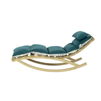 rocking sun lounger product exterior view — view 3