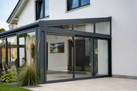 Fixed Glass Walls | Glass Panel System | 6.4mm Laminated Glass | Veranda Garden Room Conversion