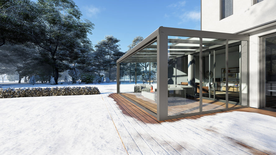 Fixed Glass Walls | Glass Panel System | 6.4mm Laminated Glass | Veranda Garden Room Conversion