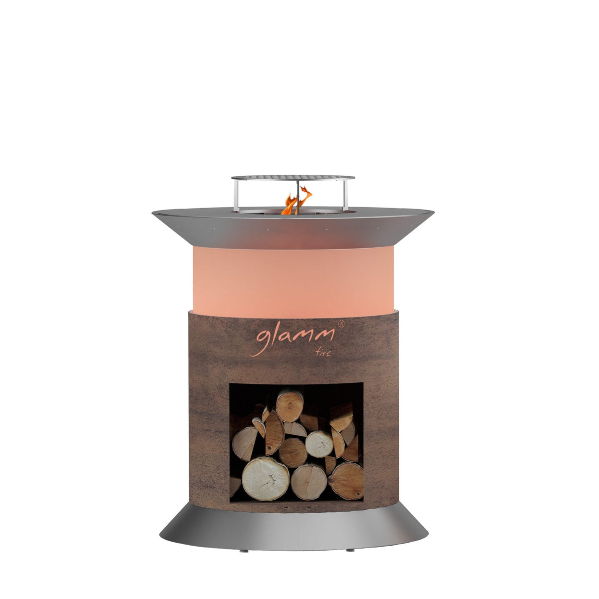 GlammFire Alba Grill — front view