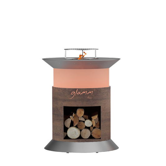 GlammFire Alba Grill — front view