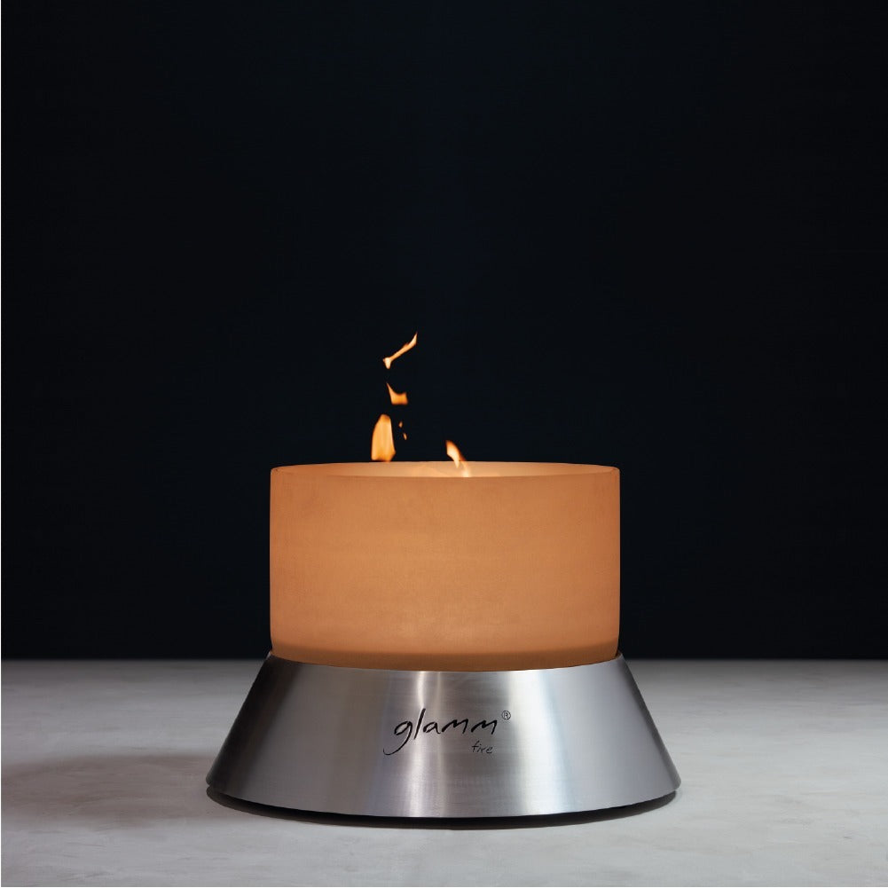 GlammFire Alba Fire Pit — close-up detail