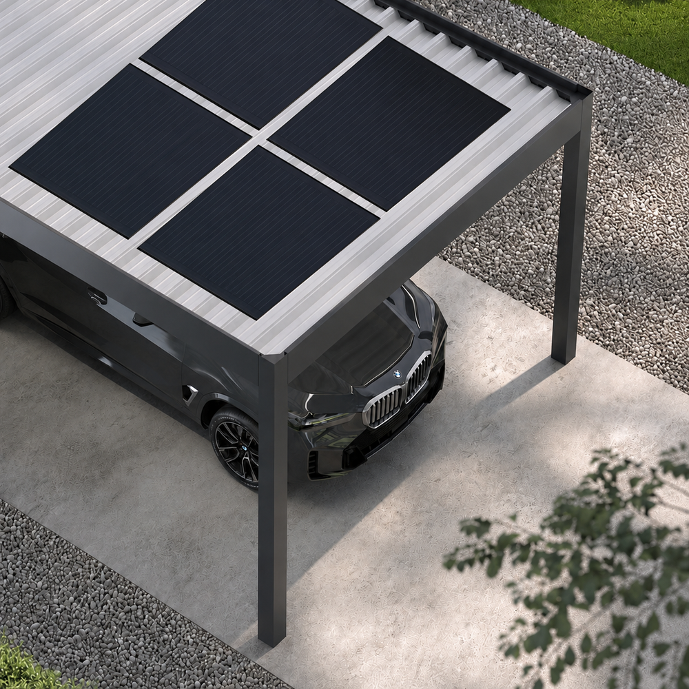 Complete Off-Grid Solar Kit for Carports