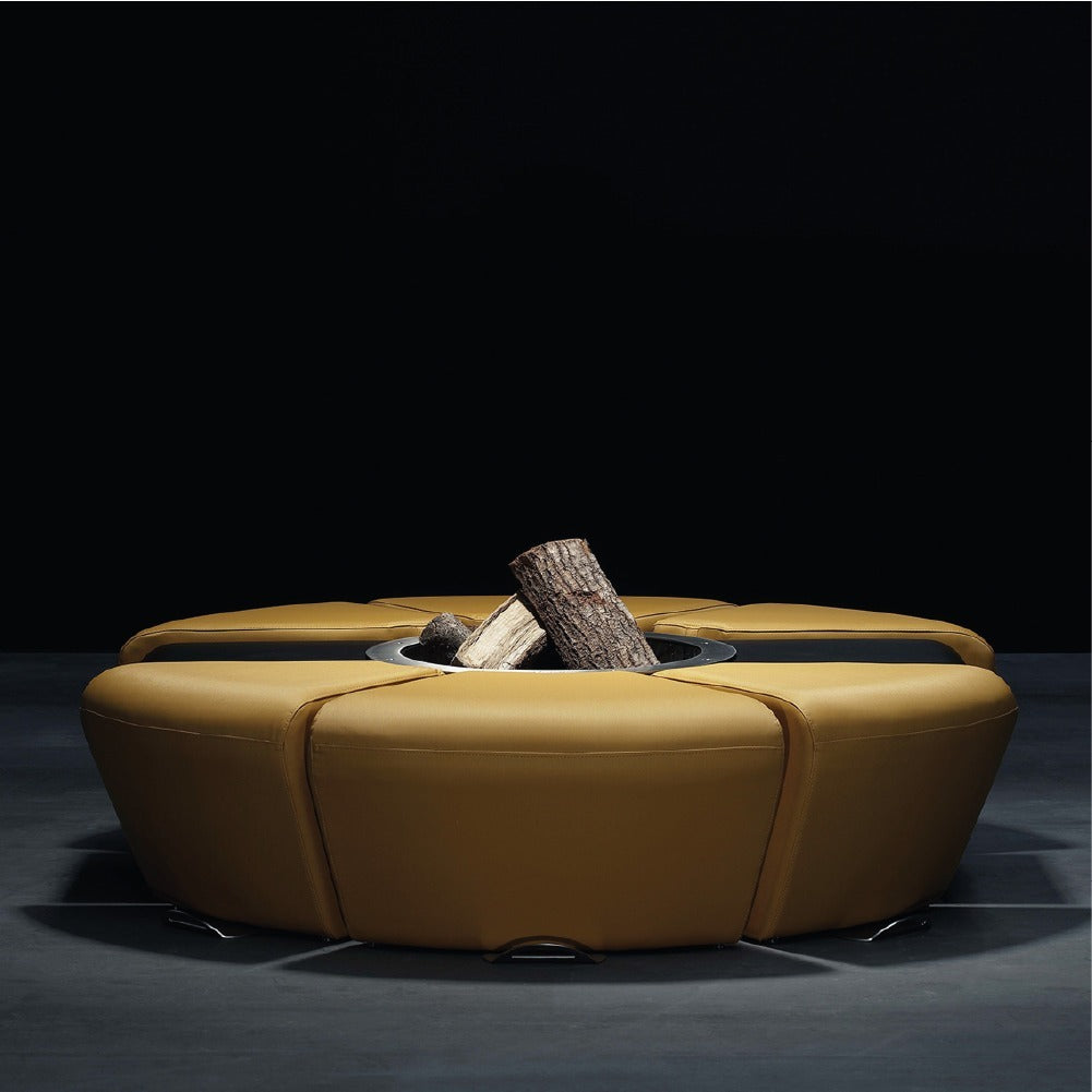 glammfire circus fire pit seating product exterior view — view 3