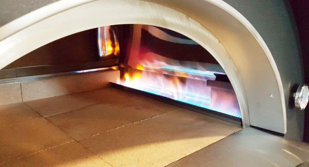 clementi original pulcinella wood gas fired pizza oven product exterior view — view 6