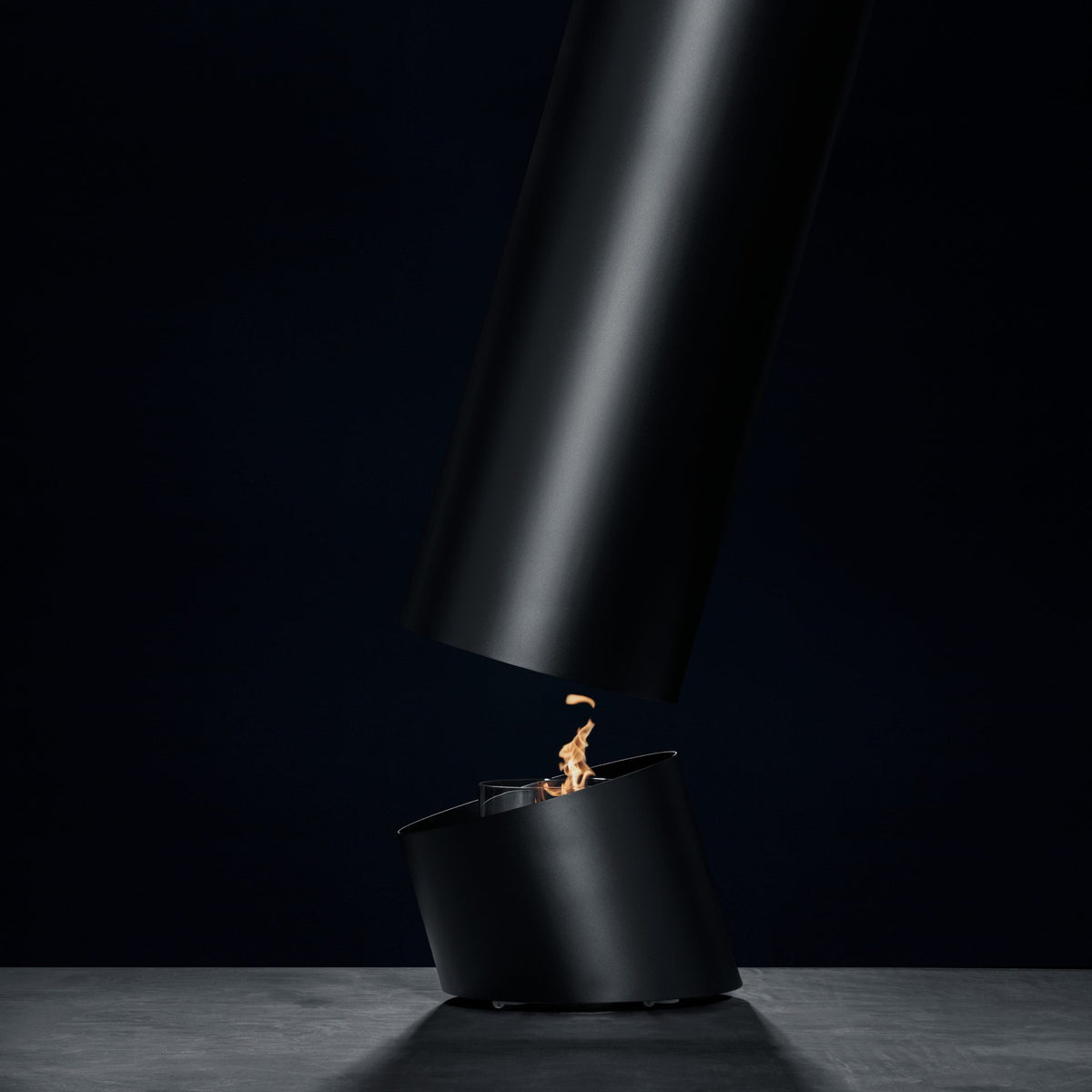 Glammfire Contour 13 Suspended Fire — from an angle