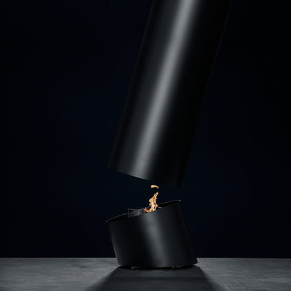 Glammfire Contour 13 Suspended Fire — from an angle