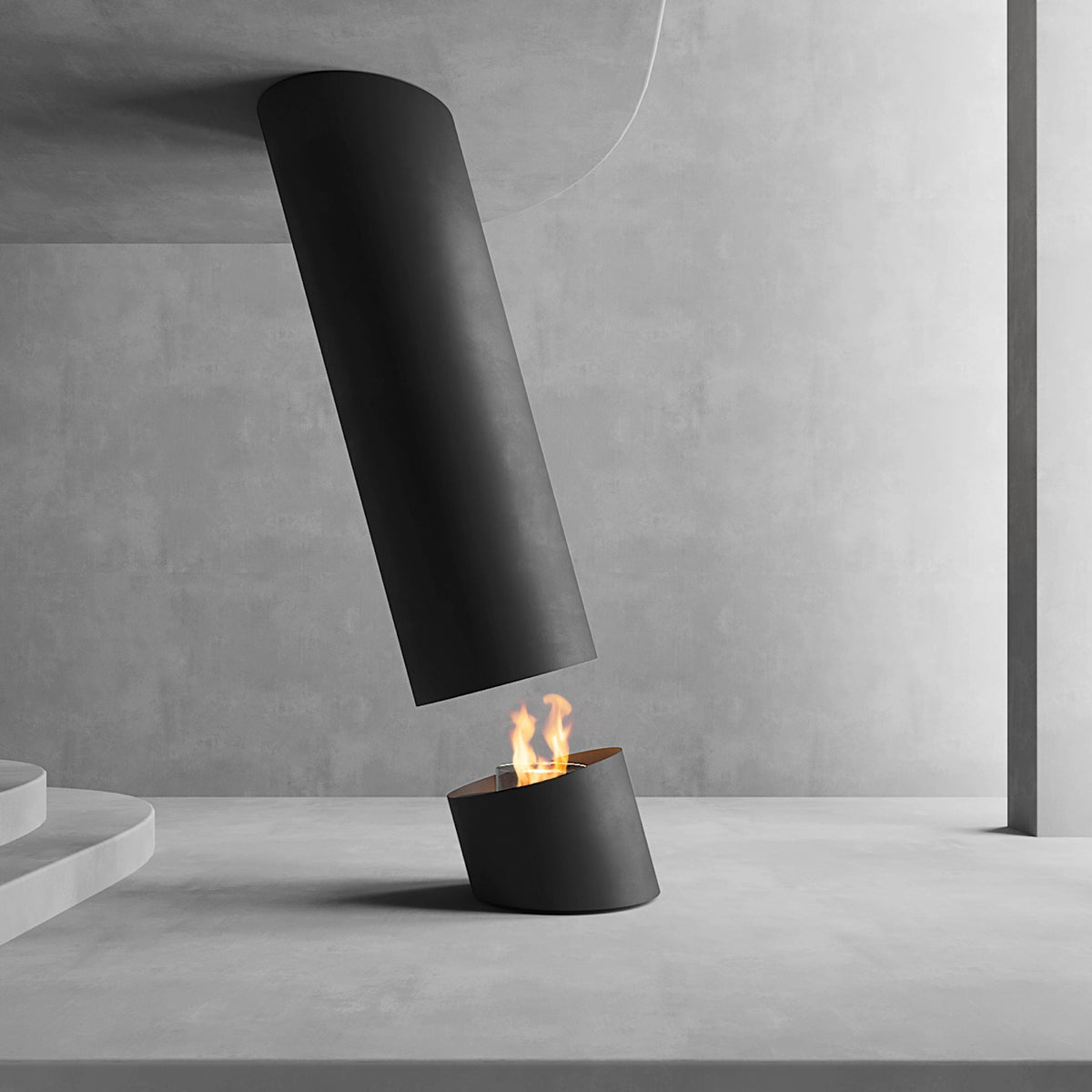 Glammfire Contour 13 Suspended Fire — close-up detail
