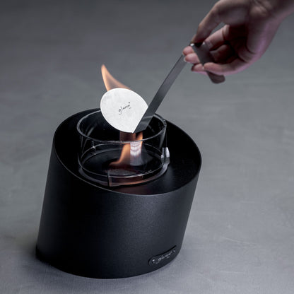 GlammFire Contour Tabletop Fire — close-up detail