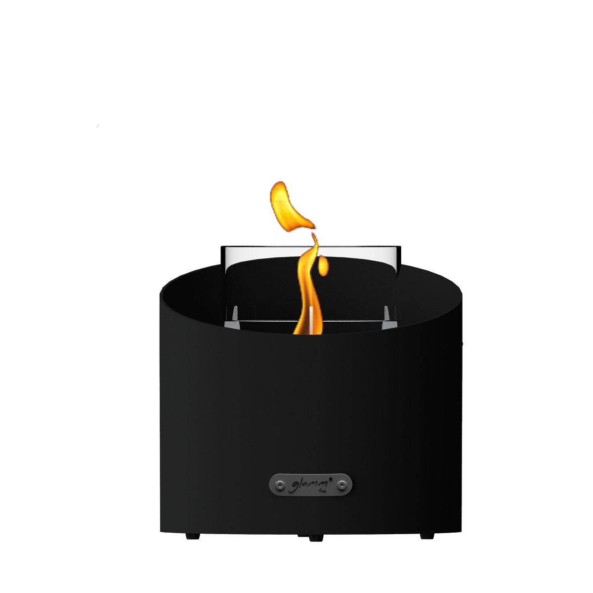 GlammFire Contour Tabletop Fire — front view