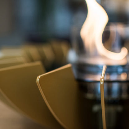 GlammFire Cosmo Tabletop Fire — from an angle