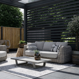 Louvred Side Panel | Deponti | Fixed or Rotatable | Adjustable Privacy & Solar Control | Aluminium Veranda Pergola Side Element