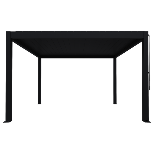 Louvred Aluminium Pergola | Deponti Pinela Manual | Adjustable Louvres Up To 120° | Freestanding | No Motor Required
