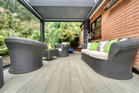 Motorised Retractable Roof Pergola | Deponti Pinela Deluxe | Full Open-Sky Effect | Somfy Remote | Synchronised Gasket Seal