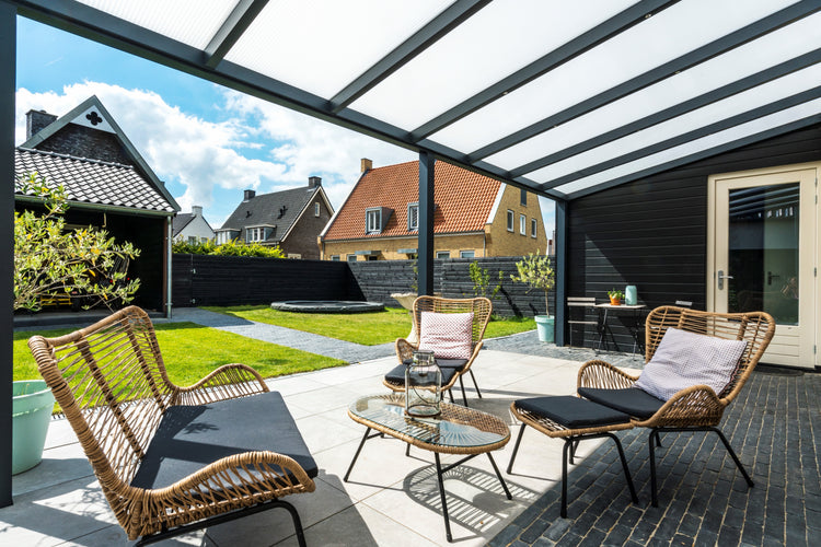 Aluminium Veranda | Deponti Bosco | Modular Interlinkable | Multiple Roof & Post Styles