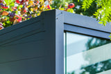 Aluminium Side Panel | Grillo Panels | Modular Click-Profile | Stackable | Fencing Planters Bin Stores | 4 RAL Colours