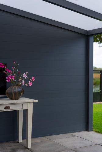 Aluminium Side Panel | Grillo Panels | Modular Click-Profile | Stackable | Fencing Planters Bin Stores | 4 RAL Colours