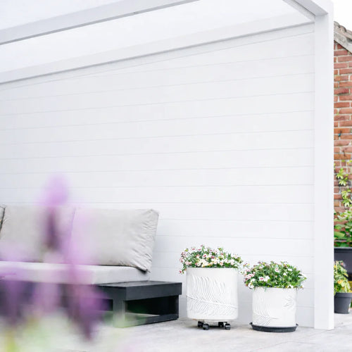 Aluminium Side Panel | Grillo Panels | Carport Side Wall | Modular Click-Profile | Stackable | Privacy Screening | 4 RAL Colours