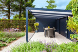 Freestanding Aluminium Pergola | Deponti Ribolla | No Wall Fixing Required | Concealed Rear Drainage | Standalone Garden Structure