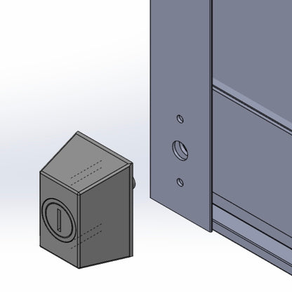 Fiano Anodised Profile Bolt Lock