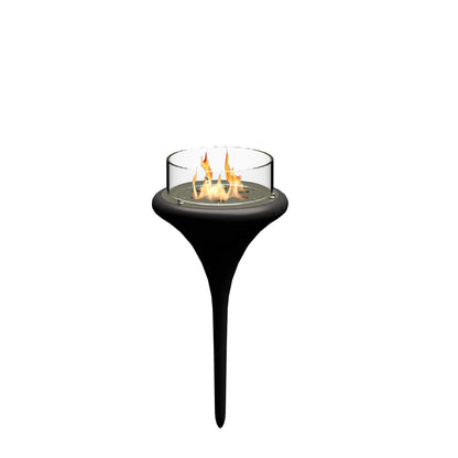 GlammFire Flut Floating Burner — front view