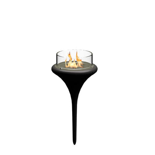 GlammFire Flut Floating Burner — front view