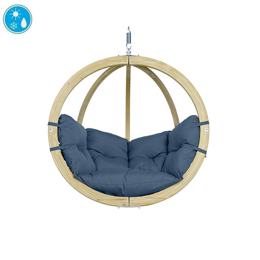 Globo Single Brisa Hanging Egg Chair product exterior view