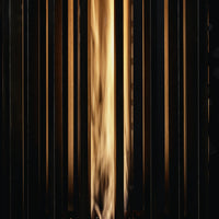 GlammFire Hedges Hyperion Gas Heater — close-up detail