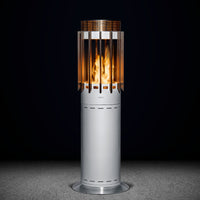 GlammFire Selene Hedges Gas Heater — close-up detail