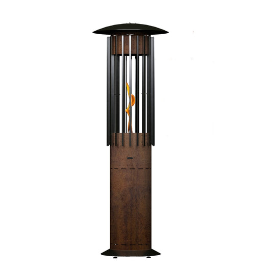 GlammFire Hedges Hyperion Gas Heater — front view