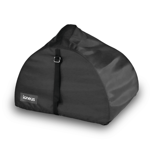 Igneus Pizza Oven Covers — close-up detail, in use outdoors