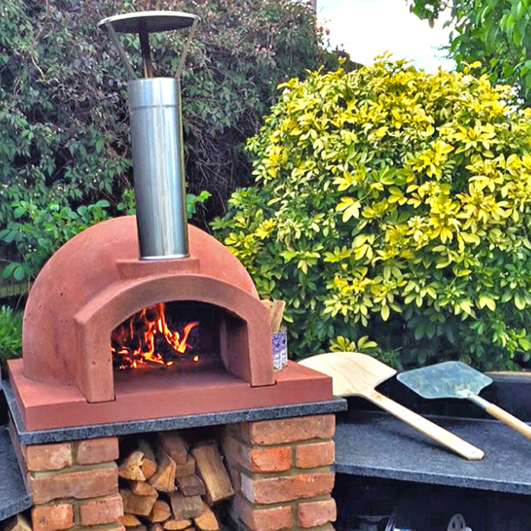 Igneus Ceramiko 600 Wood Fired Pizza Oven — from above