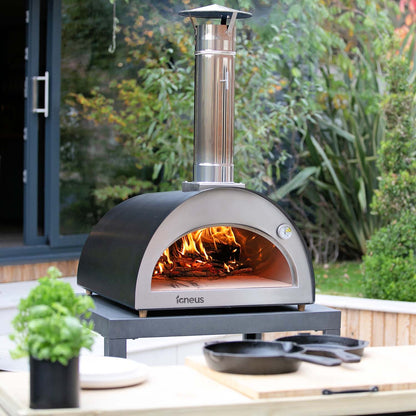 igneus classico wood fired pizza oven product exterior view — view 3