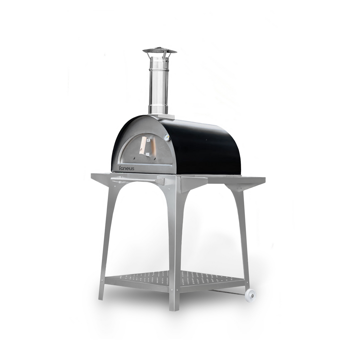 igneus bambino wood fired pizza oven product exterior view — view 6