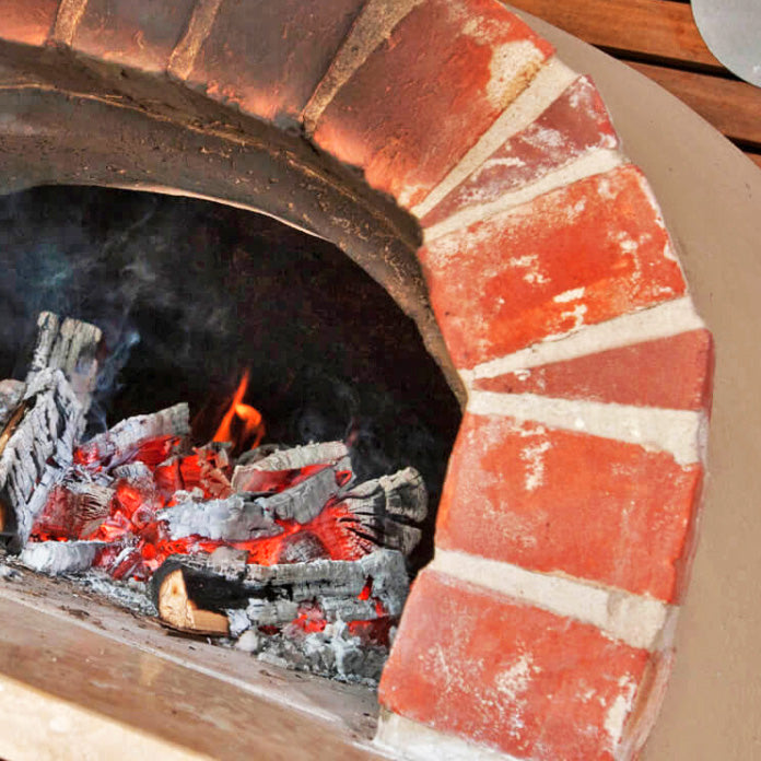 Igneus Ceramiko Pro 1000 Wood Fired Pizza Oven — from above