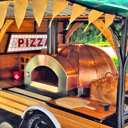 Igneus Ceramiko Pro 1000 Wood Fired Pizza Oven — set up and ready to use