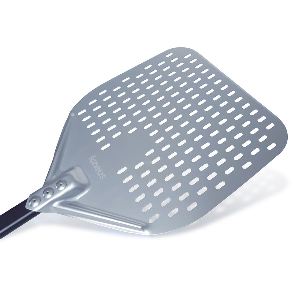 Igneus Pro 85cm 5 Part Toolset Pizza Oven Accessory Bundle — close-up detail, side profile