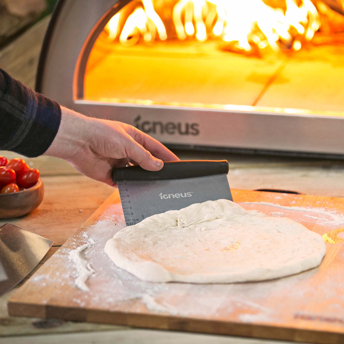 Igneus Pro 85cm 5 Part Toolset Pizza Oven Accessory Bundle — with accessories shown
