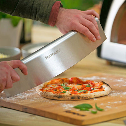 Igneus Pro 85cm 5 Part Toolset Pizza Oven Accessory Bundle — rear view